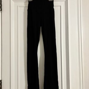 Aerie Black Flared Leggings